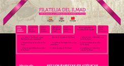 Desktop Screenshot of filateliadelilmad.com