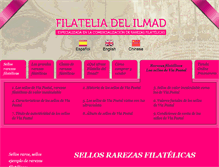 Tablet Screenshot of filateliadelilmad.com